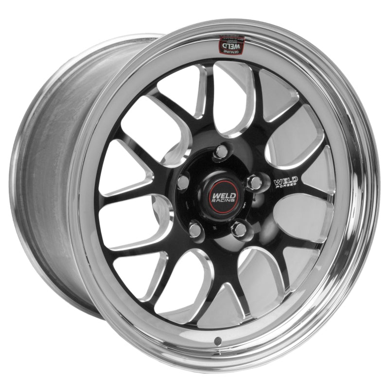 Weld S77 17×12 / 5x115mm BP / 6.7in. BS Black Wheel (High Pad) – Non-Beadlock