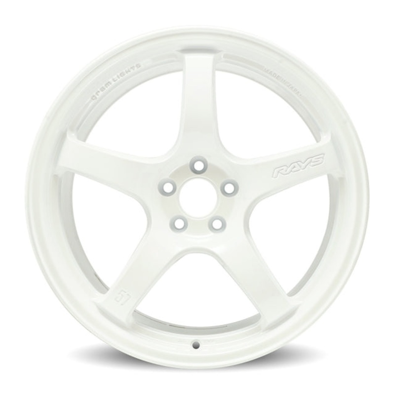 Gram Lights 57CR Wheel – 17×9.0 +38 | 5×100 | Ceramic Pearl White