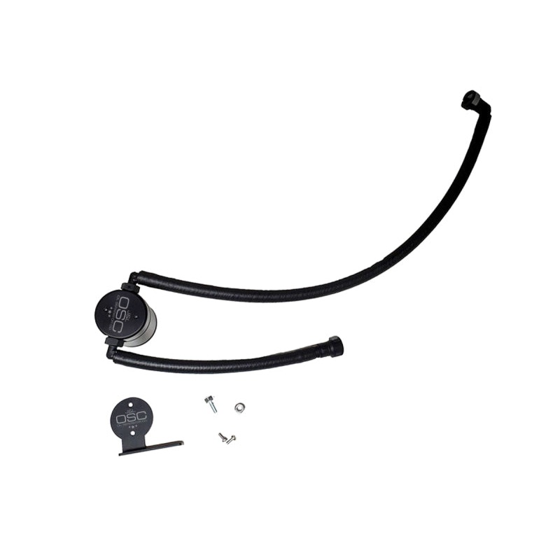 J&L 20-24 Chevrolet Corvette 6.2L LT2 Targa Top Passenger Side Oil Separator 3.0 – Black Anodized