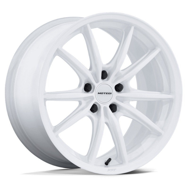 18×9.5 Motegi Zentoku MR162 Gloss White
