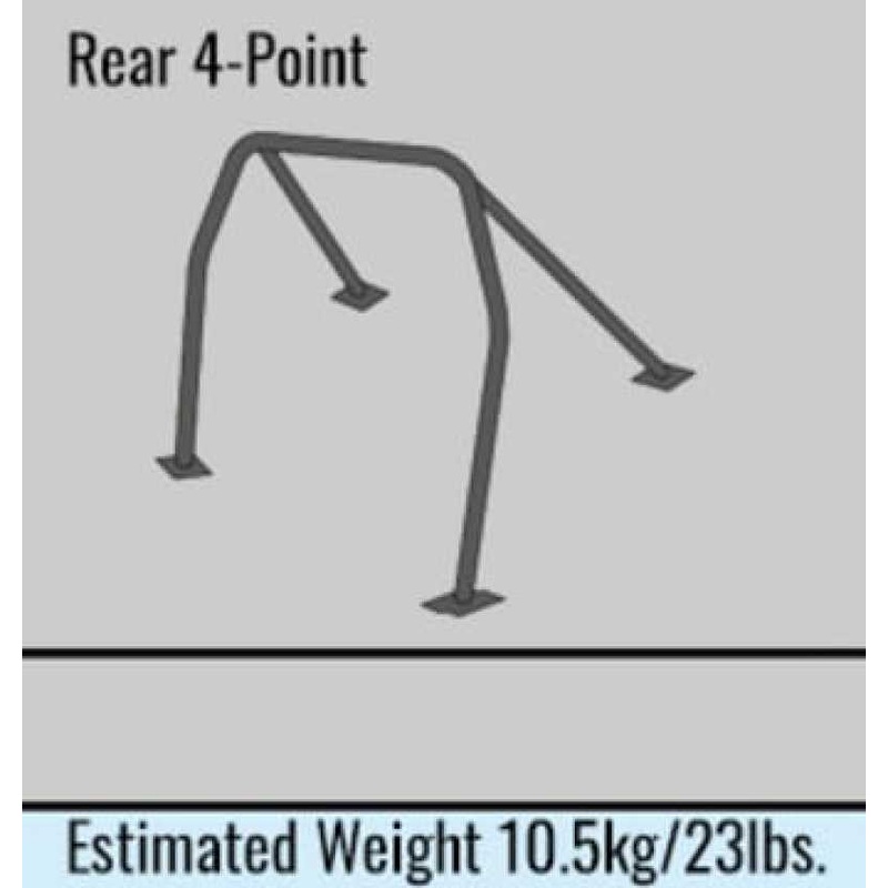 Cusco Roll Cage 4 points D1 Chromoly 03-08 Nissan Z33 350Z (S/O / No Cancel)