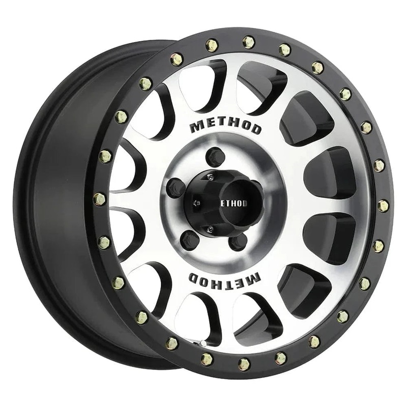 Method Race Wheels MR305 17″ 5×150 Machined Black Street Loc