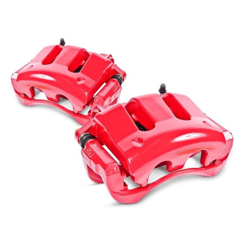 Power Stop 07-18 BMW X5 Rear Red Calipers w/Brackets – Pair