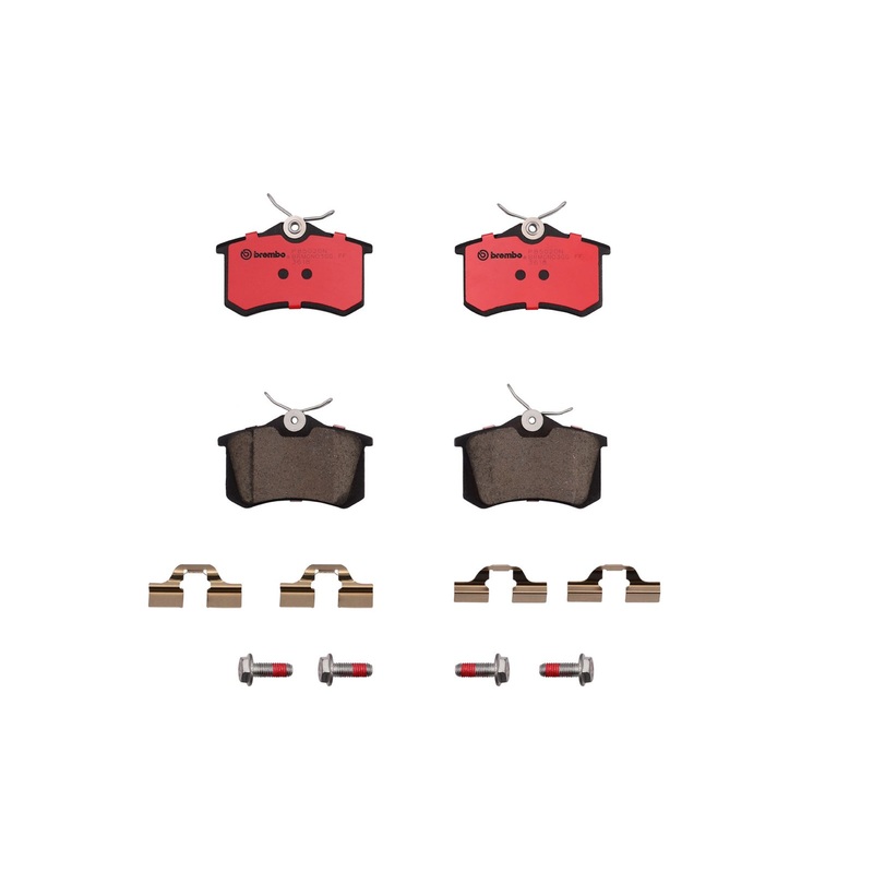 PRIME Ceramic Rear Disc Brake Pad Set – P85020N