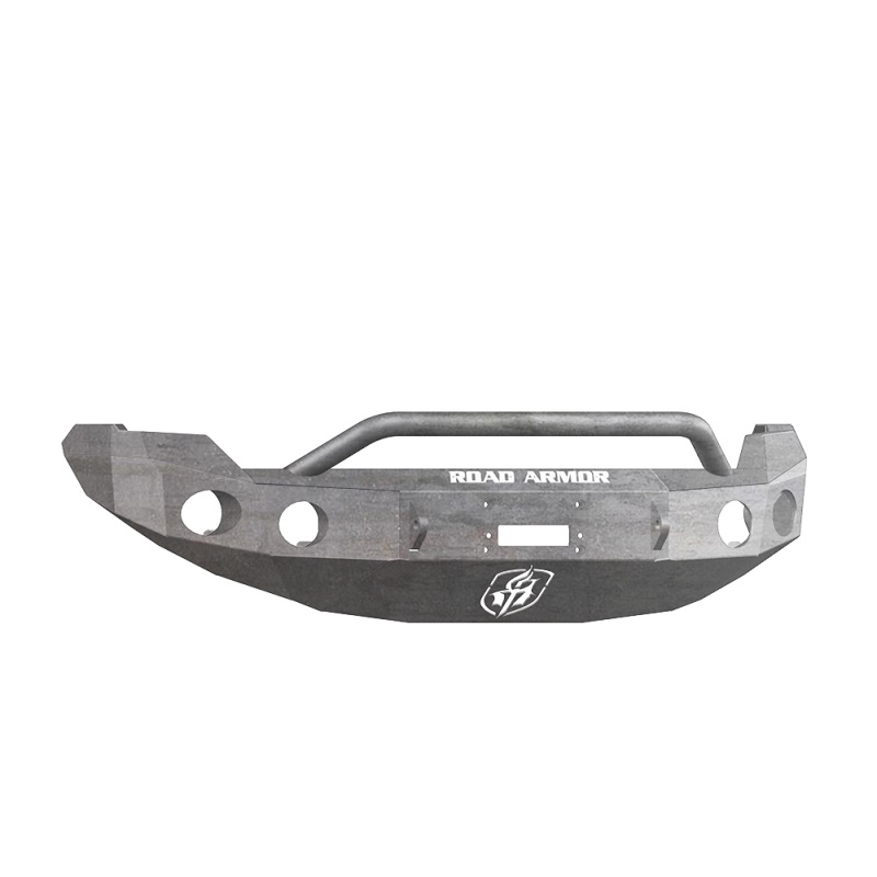 Road Armor 09-14 Ford F-150 Stealth Front Winch Bumper w/Pre-Runner Guard – Raw