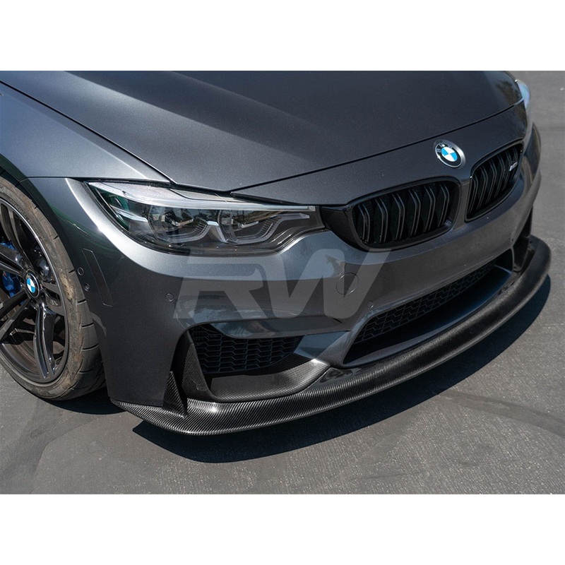 RW Carbon ENS Style Carbon Fiber Front Lip – BMW / F8X / M3 / M4