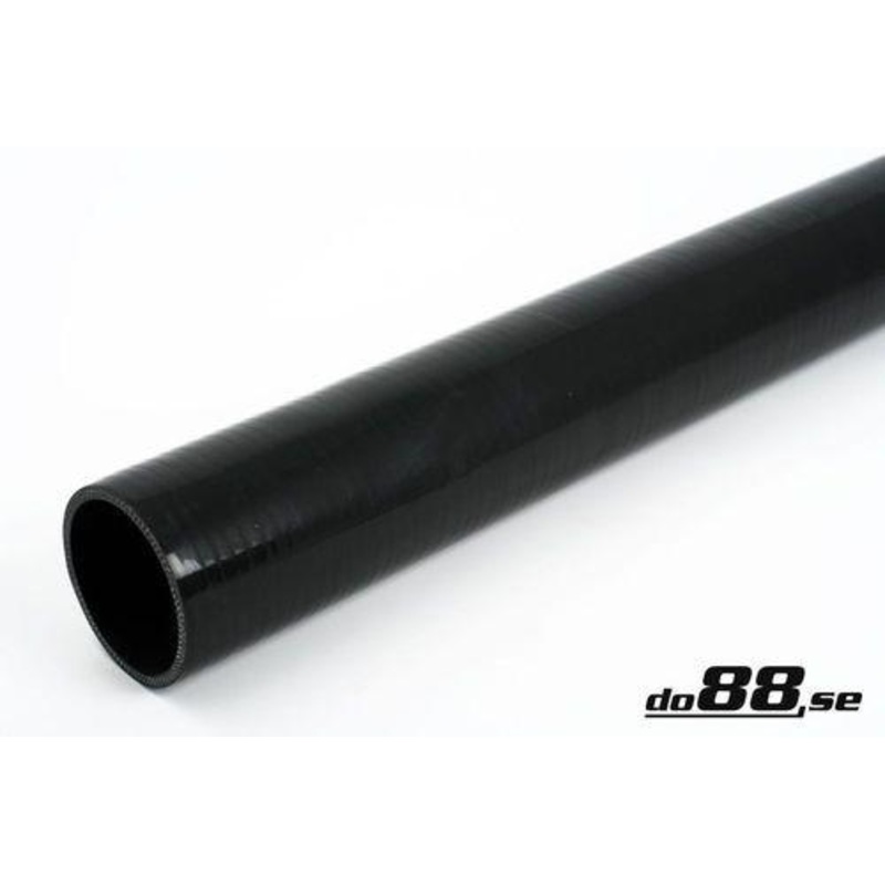 Silicone Hose Black straight length 2,375” (60mm)