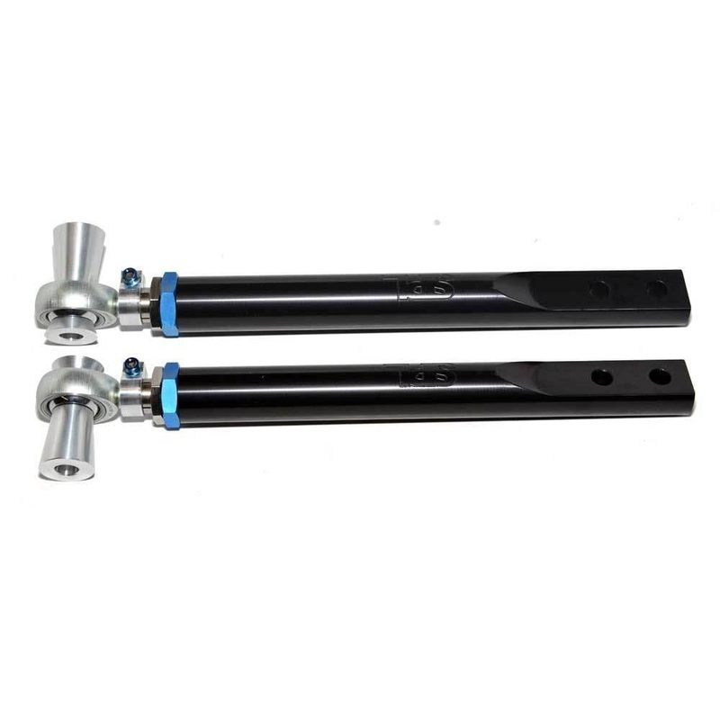 SPL Parts Titanium Series Front Tension Rods with Offset Spacers – 1999-2002 Nissan Skyline (R34)