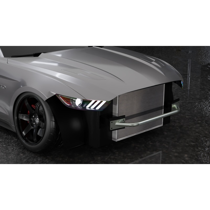 True Focus Fabrication – Ford Mustang S550 (2015-2017) – Front Basic Crash Bar