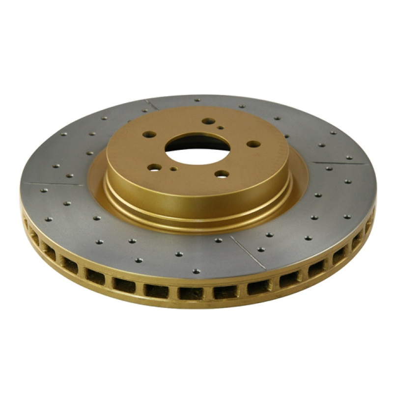 DBA 05-08 Legacy GT Front Drilled & Slotted Street Series Rotor