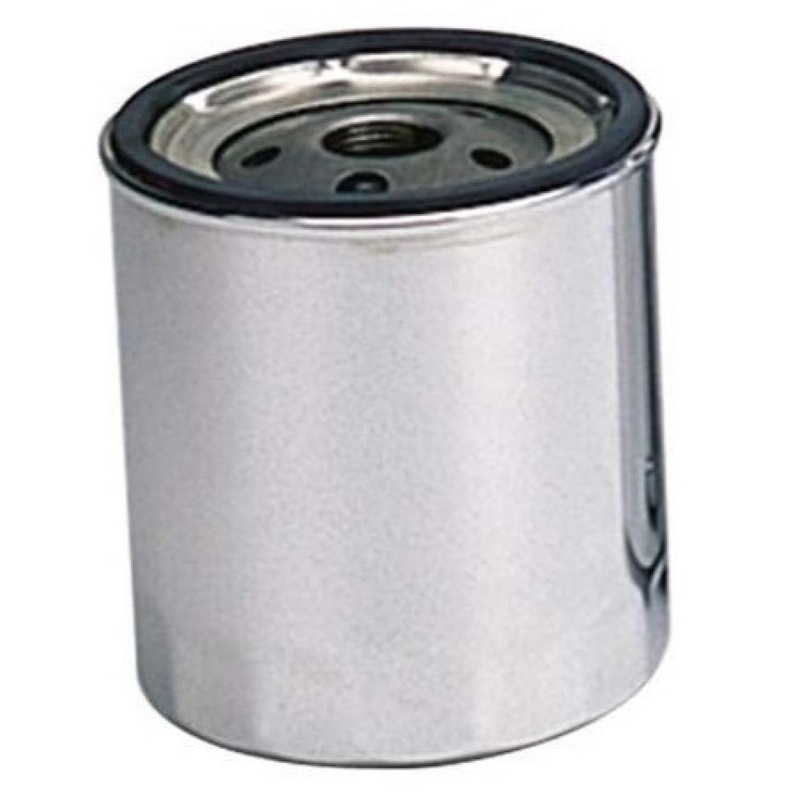 Moroso Chevrolet 13/16in Thread 4-9/32in Tall Oil Filter – Chrome