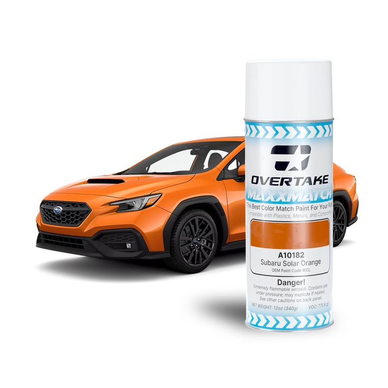 Overtake MaxxMatch Paint – Subaru Solar Orange WCL 12oz. Can | A10182