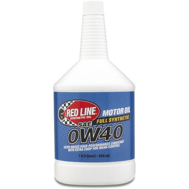 Red Line 0W40 Motor Oil 1QT (Case of 12) – Universal | RED 11104