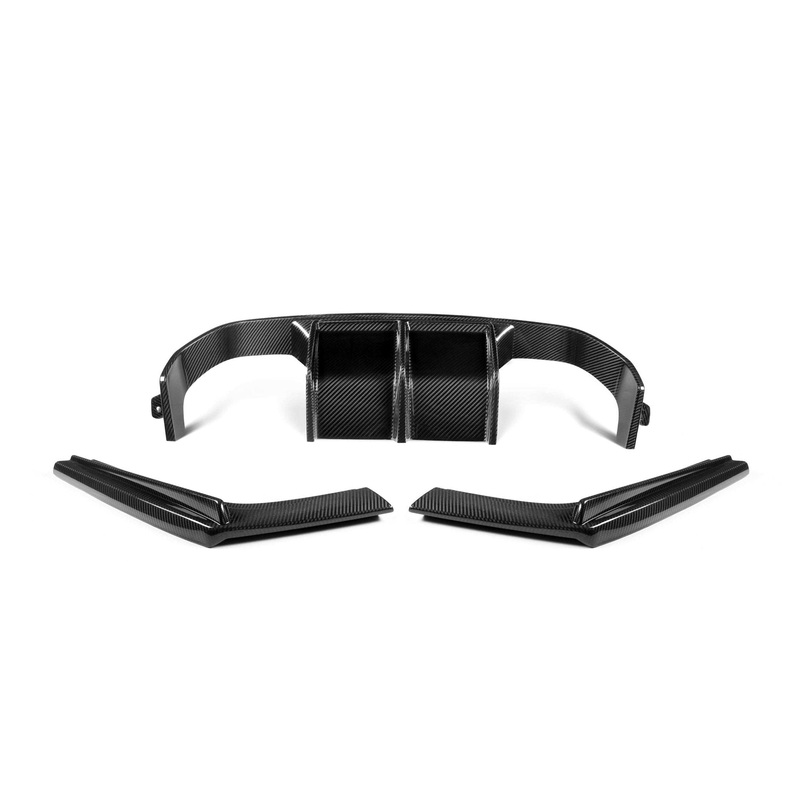 TRE Pre-Preg Carbon Fiber GT Rear Diffuser Set – BMW / F8X / M3 / M4