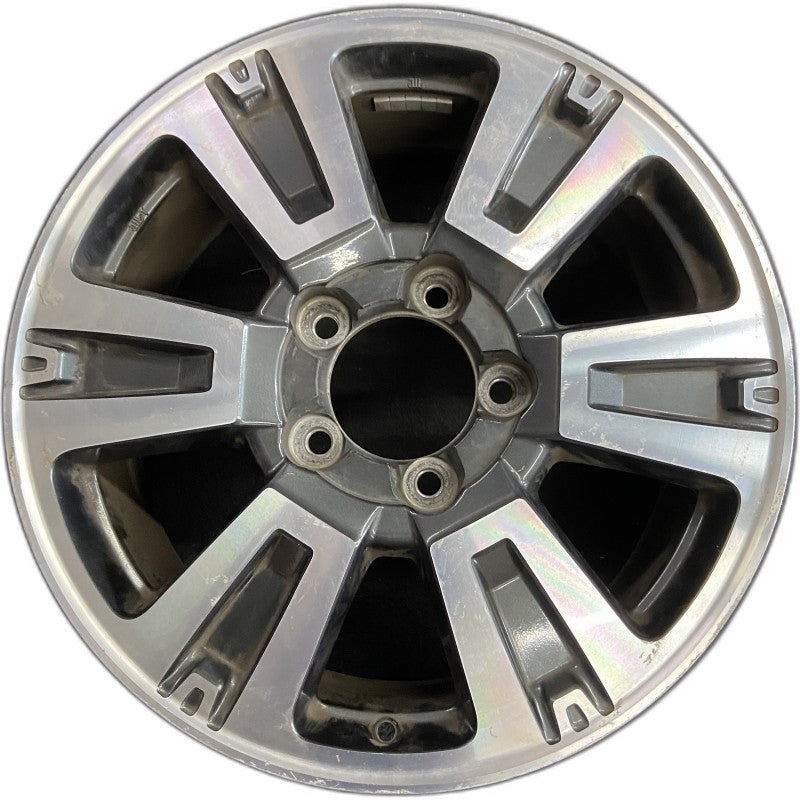 20″ TUNDRA 18-21 20×8 alloy 6 spoke exposed lug nuts gray inlay Original OEM Wheel Rim