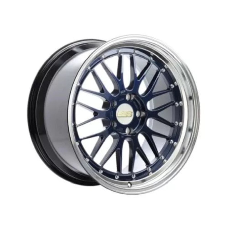 BBS LM 20×11 5×112 ET24 Navy Blue / Diamond Cut Lip Wheel 82mm PFS/Clip Required | LM437NB-BKBD