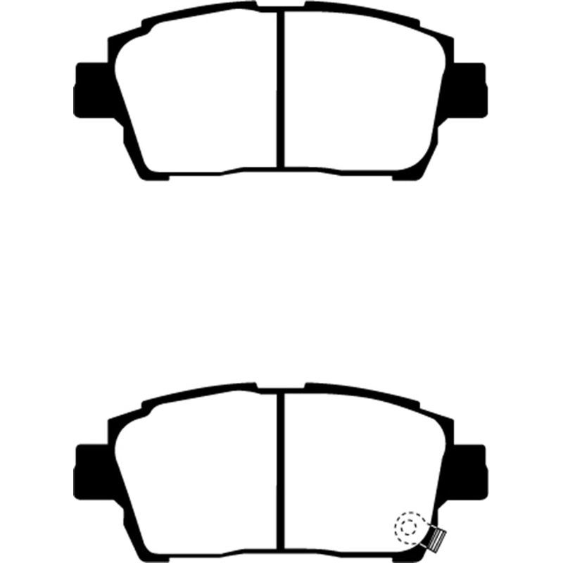 EBC 03-07 Scion XA 1.5 Ultimax2 Front Brake Pads