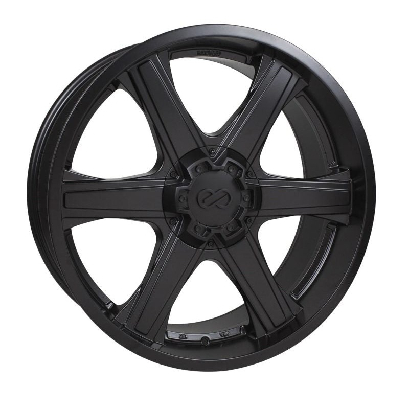 Enkei BHAWK 18×8.5 6×135 30mm Offset 87mm Bore Black Wheel