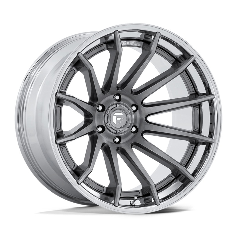 Fuel Wheels FC403 Burn 20″ 6×135 Platinum With Chrome Lip