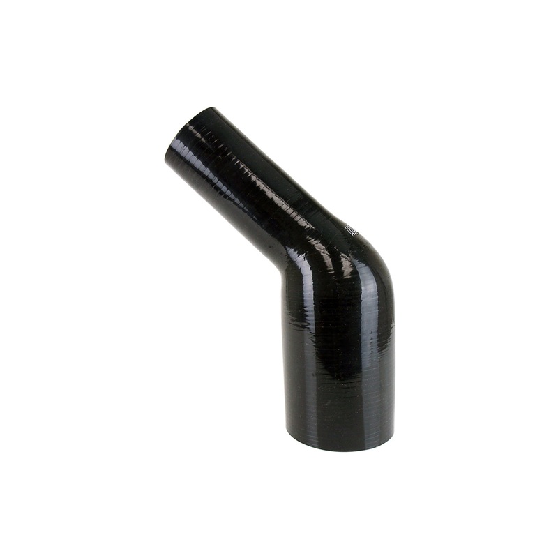 HPS 2-1/4″ – 2-3/4″ Silicone 45 Degree Elbow Reducer Coupler Hose, High Temp 4-ply Reinforced, 57mm – 70mm ID