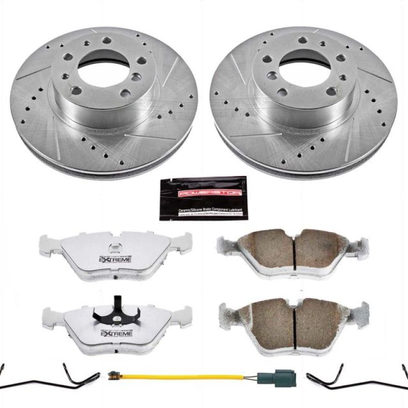 PowerStop Power Stop 87-89 BMW 735i Front Z26 Street Warrior Brake Kit