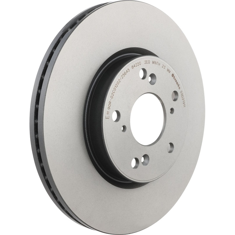 PRIME UV Coated Front Disc Brake Rotor – 09.D219.11
