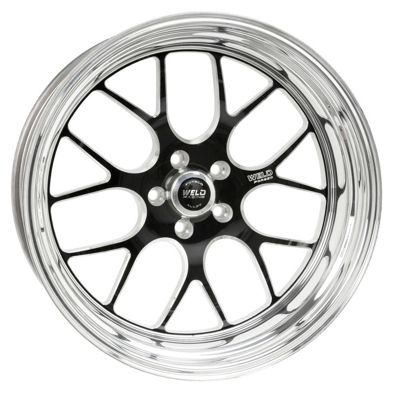 Weld S77 20×12 / 5×4.5 BP / 4.3in. BS Black Wheel (High Pad) – Non-Beadlock