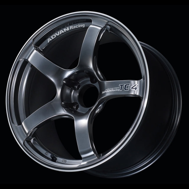 Advan TC-4 Wheel – 18×7.5 +48 | 5×114.3 | Racing Gun Metallic & Ring