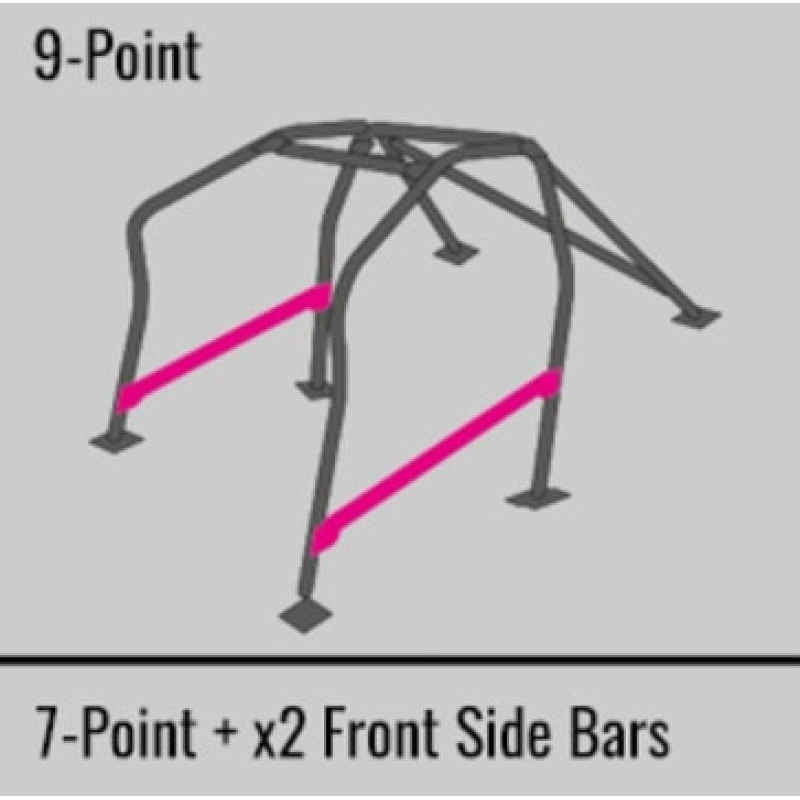 Cusco Safety 21 4-Pssngr 9ptt Around Dash w/ Harness Bar Roll Cage Toyota MR2 (SW20) (S/O/No Cancel)