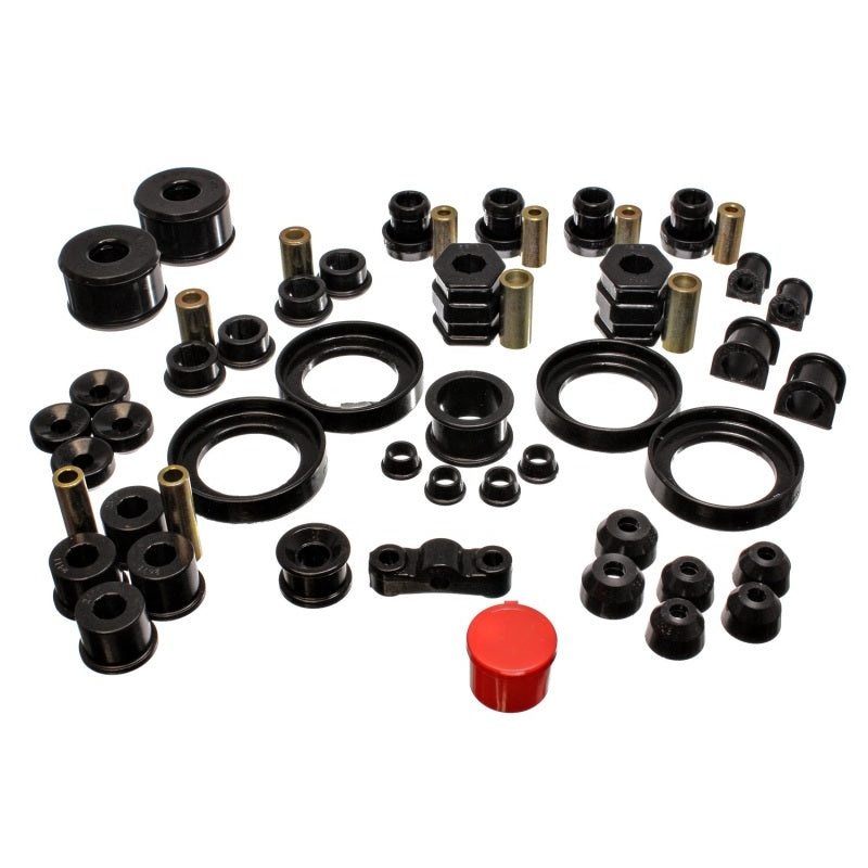 Energy Suspension 99-00 Honda Civic Si Black Hyper-Flex Master Bushing Set