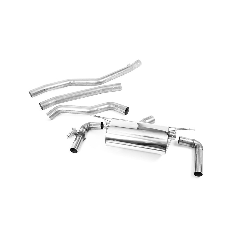 Milltek BMW 3 Series F31 (2018 – 2019) M340i Touring 3 INCH CAT BACK