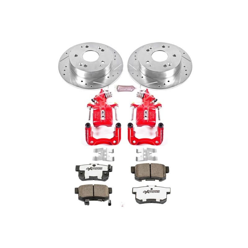 Power Stop Rear Z26 Street Brake Kit w/ Calipers Honda Accord 1998-2002 | KC2270-26
