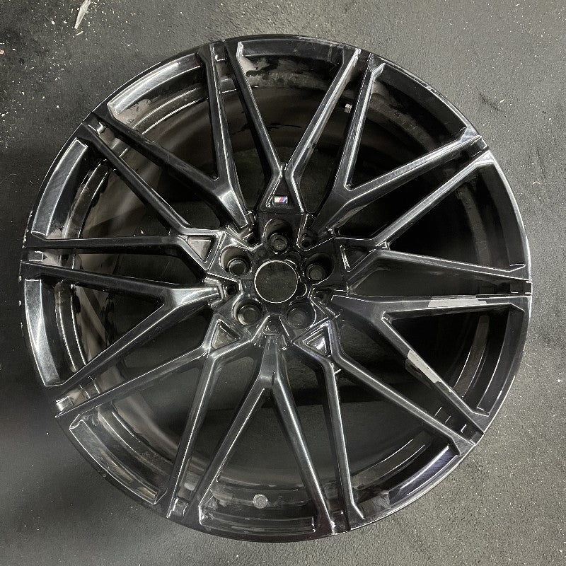 22″ BMW X5M 24 22×11.5 20 spoke black Original OEM Wheel Rim