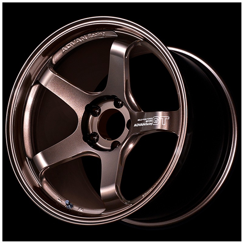 Advan GT Beyond 20×10 +35 5-114.3 Racing Titanium Black Wheel