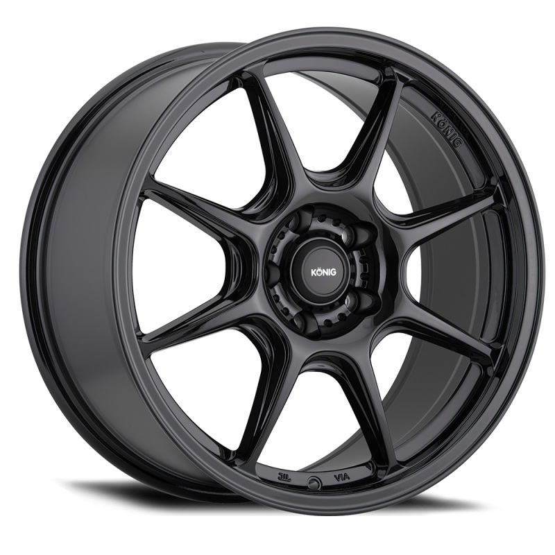 Konig Lockout 18×9.5 5×114.3 ET22 Gloss Black