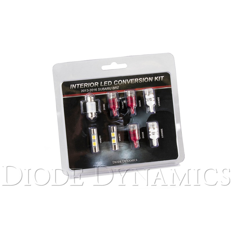Subaru BRZ Interior Kit Stage 2 Red Diode Dynamics