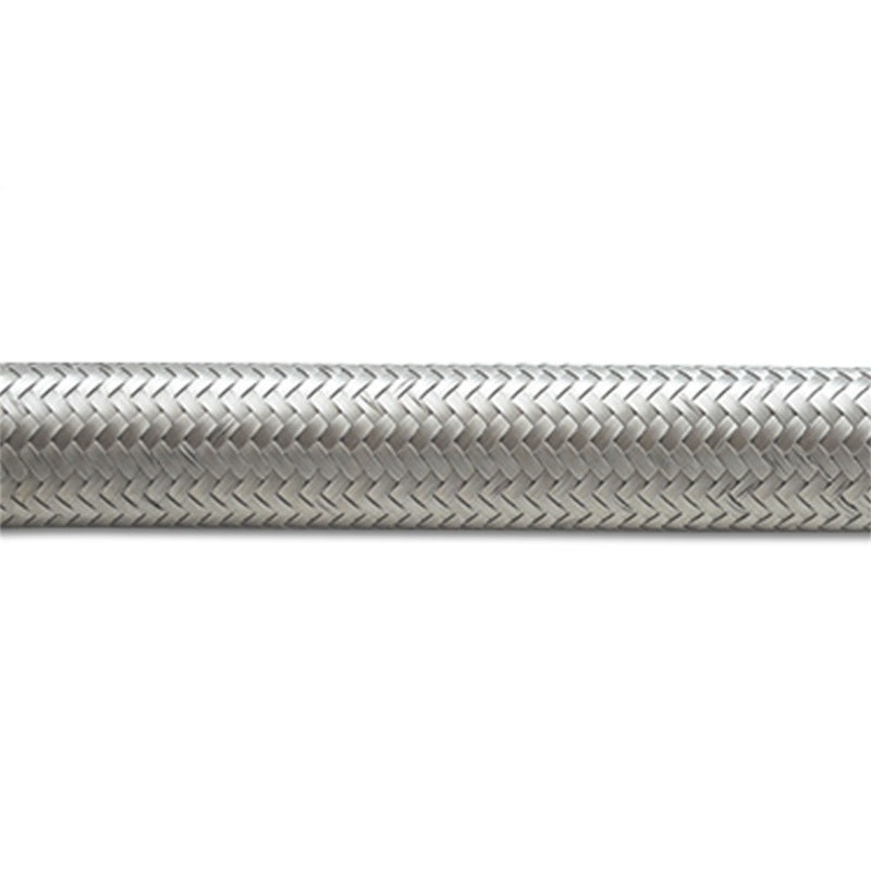 Vibrant -8 AN SS Braided Flex Hose (5 foot roll)