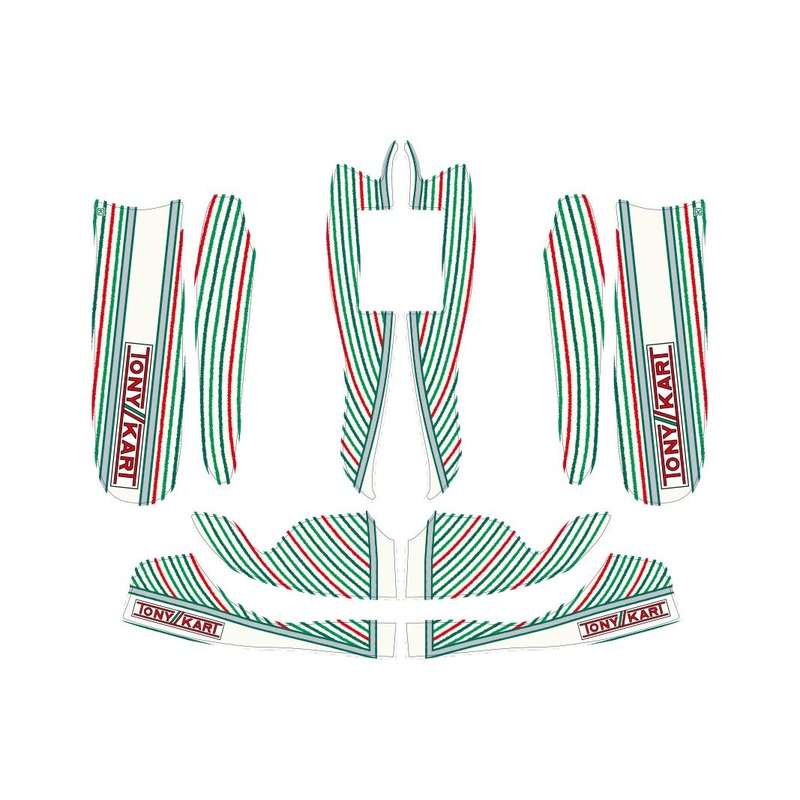 0307.BET Tony Kart Rookie M8 Bodywork Sticker Kit