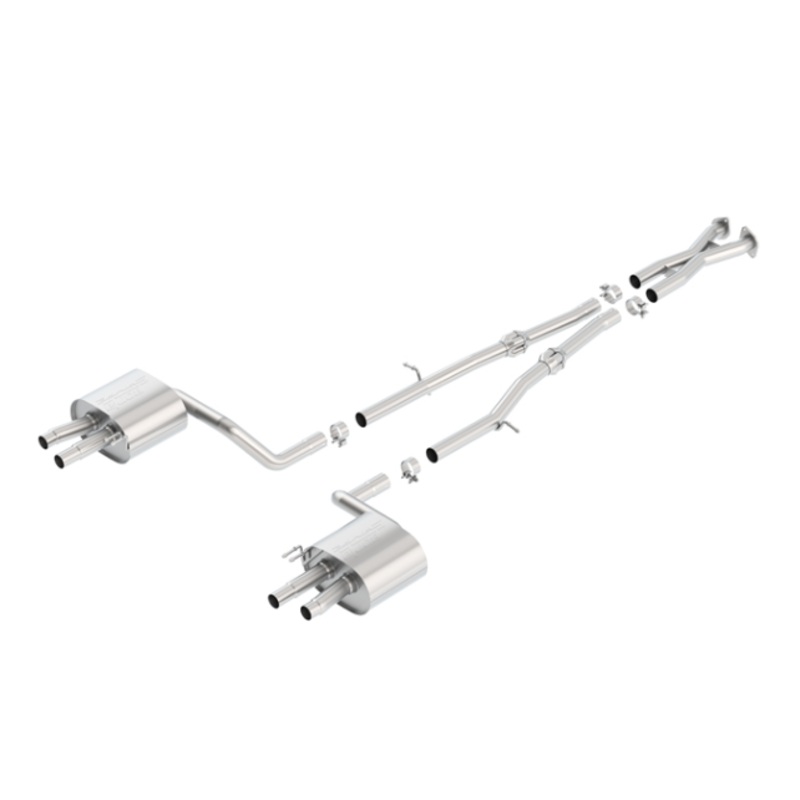 Borla S-Type Cat-Back Exhaust System 2018-2021 Kia Stinger 3.3L V6 Turbo Automatic Trans. (RWD/AWD)