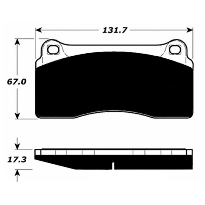 Porterfield Brake Pads for 2006 DODGE VIPER