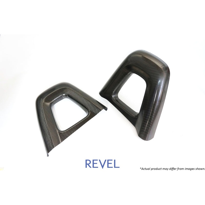 Revel GT Dry Carbon Headrest Covers (Left & Right) 16-18 Mazda MX-5 – 2 Pieces
