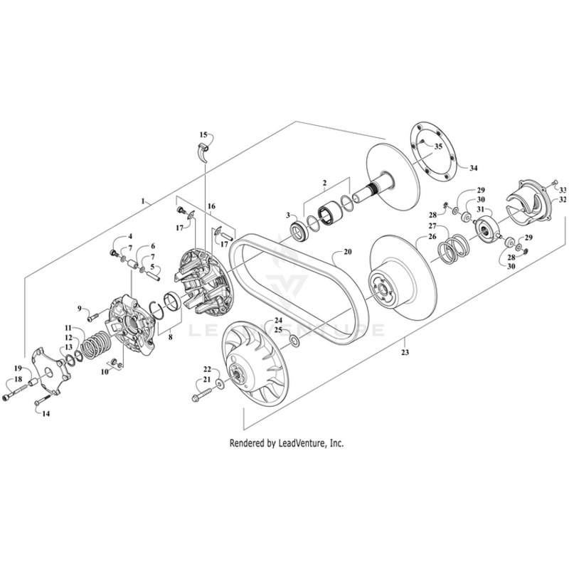 Washer, Shim (.090 In.) By Arctic Cat