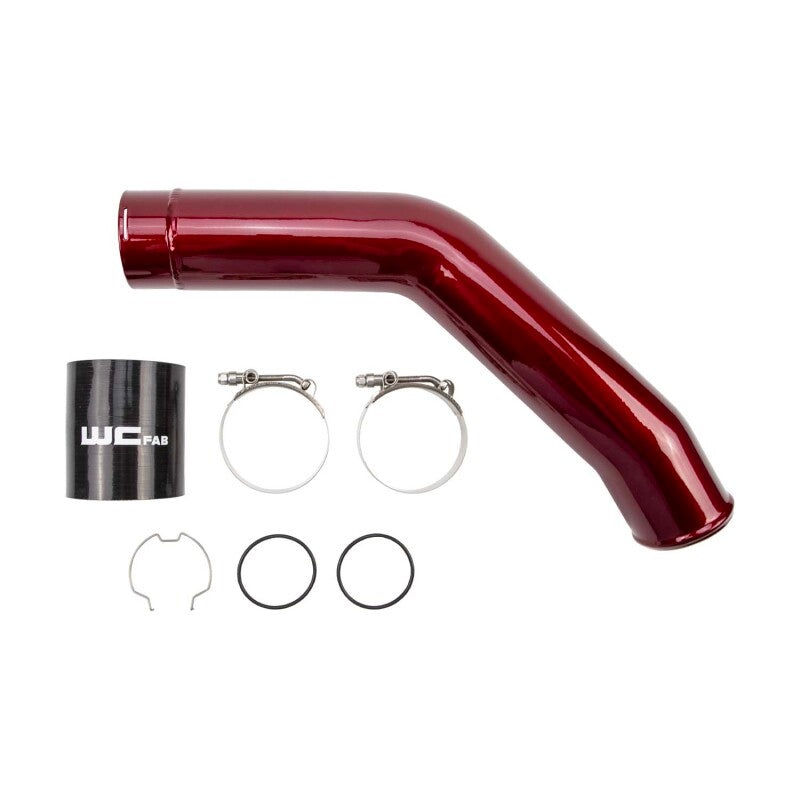 Wehrli 15-24 Ford 6.7L Power Stroke 3in Hot Side Intercooler Pipe – Illusion Purple