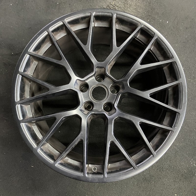 20″ PORSCHE MACAN 15-16 20×10 20 spoke black Original OEM Wheel Rim