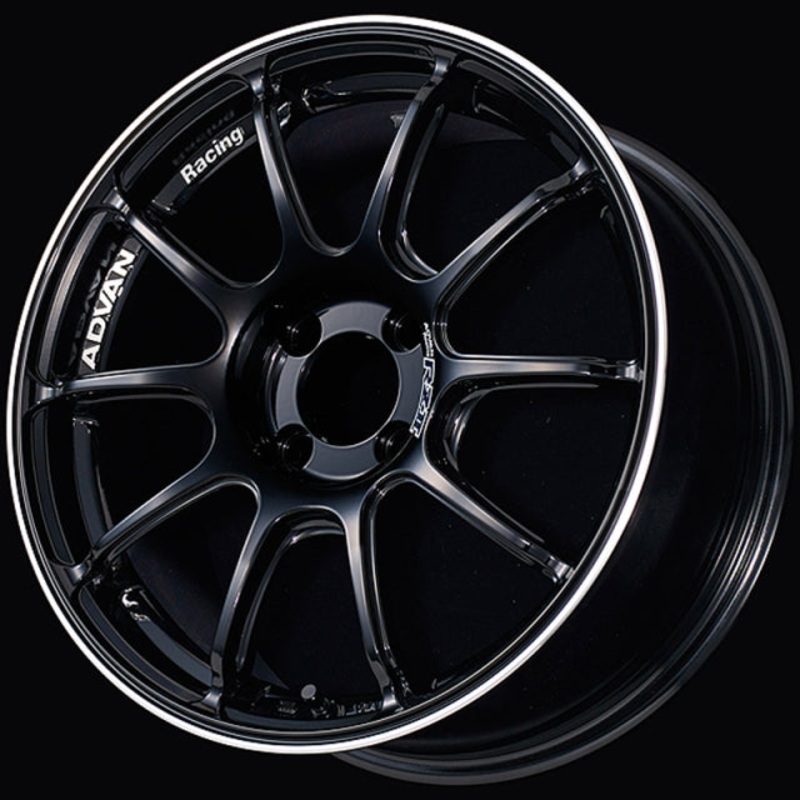 Advan RZII Wheel – 16×8.0 +38 | 4×100 | Racing Gloss Black & Ring