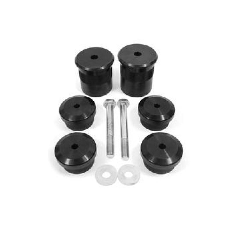 BMR 15-18 Dodge Challenger Aluminum Differential Mount Housing Bushing Kit – Black Anodized