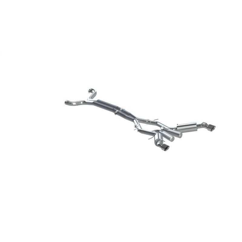 MBRP 16-19 Chevrolet Camaro SS 6 Speed 3in Dual Cat Back w/ 4.5in OD Tips – 409 (Non NPP Models)