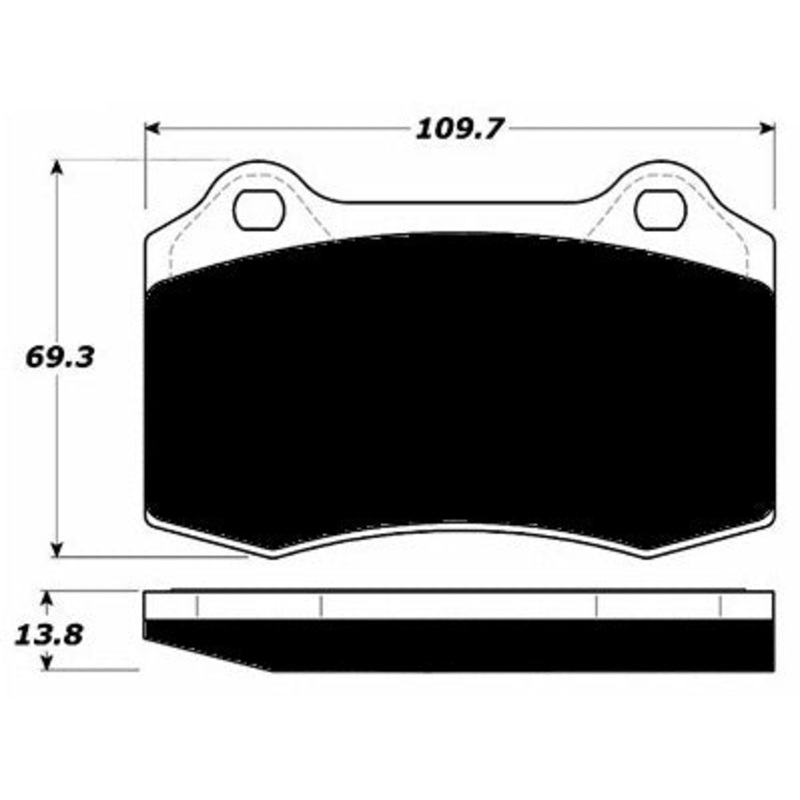 Porterfield Brake Pads for 2005 FERRARI 360 Spider