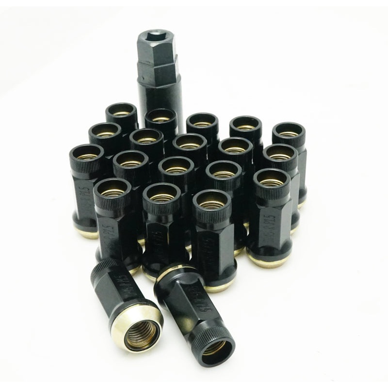 Wheel Mate Muteki SR45R Lug Nut Kit 12×1.25 – Black