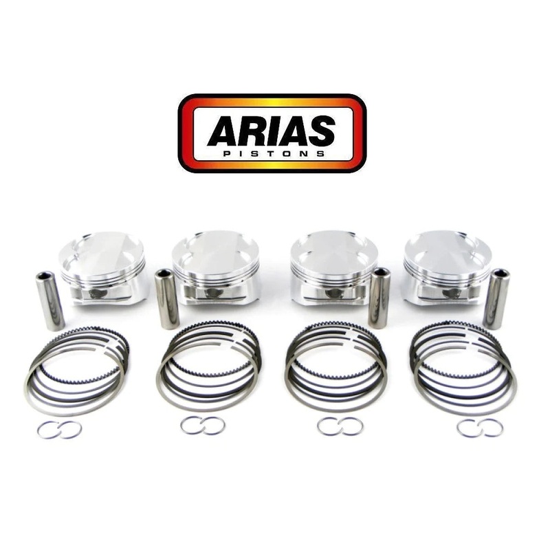 Arias Pistons Honda 2.3L H22/H23 Bore 3.425 CH 1.200 Stroke 3.740 Rod 5.571 CR 10.5 / CR 11 Dome Head 50cc